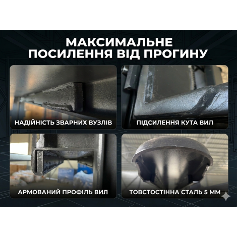 Електричний штабелер FS-1502 1.5т /2м/ 24В/80Aг